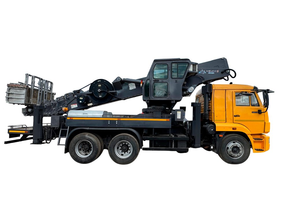 Автовышка 30 метров на шасси Hyundai Mighty Aвтогидроподъёмник на шасси Hyundai Mighty