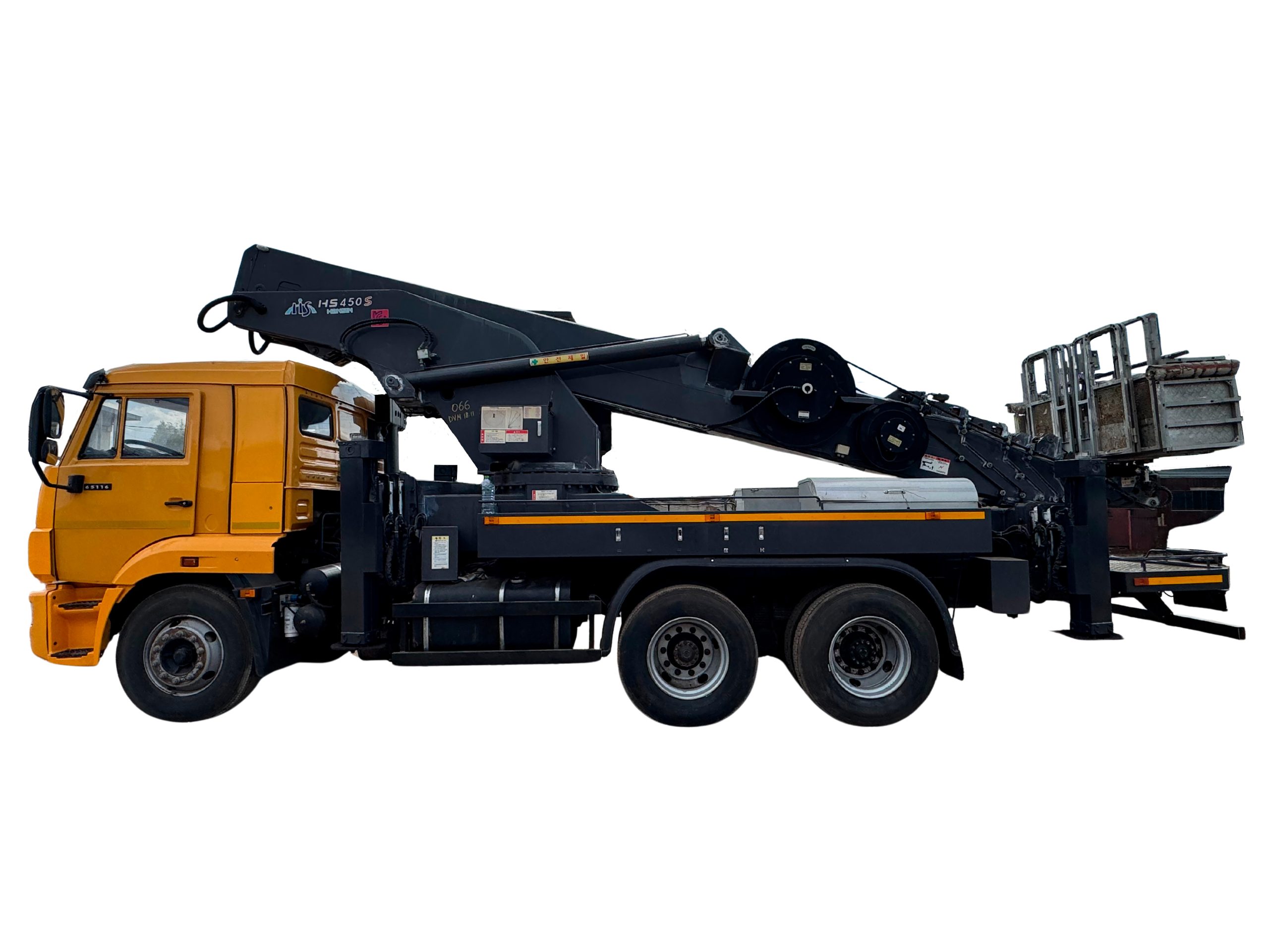 45 метров на базе КамАЗ