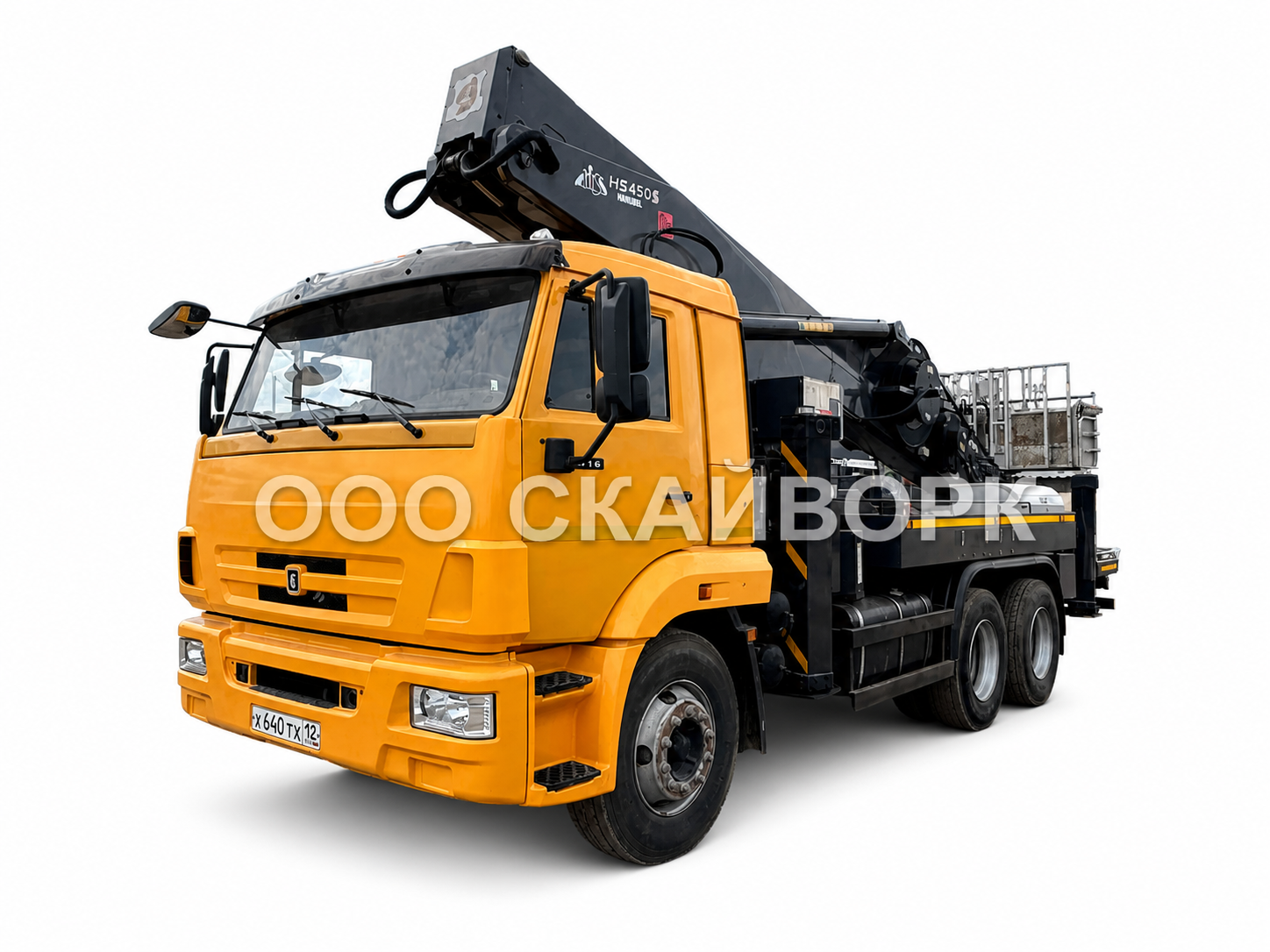 Автовышка 45 метров на базе КамАЗ Автогидроподъёмник на шасси КамАЗ 65115/65116
